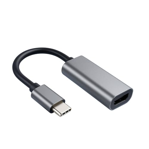 USB C to HDMI Adapter 4K - 4K HDMI to USB C Laptop Docking Stations for MacBook pro, USBC Dongle for TV/Projector