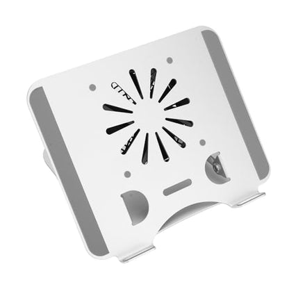 Laptop Cooler Stand Aluminum Alloy Foldable Laptop Fan Stand for Up to 17in Laptops and Tablets Height USB Cooling for Office Travel Gaming Study