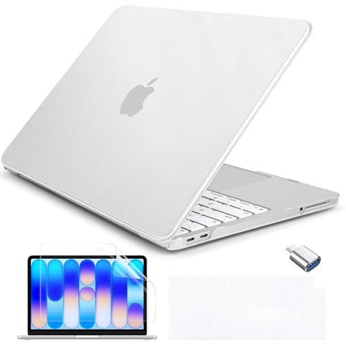 Batianda CrystalMist Case for MacBook Neo 13 Inch 2026, Translucent | 4-in-1 Bundle Official Color Matched, Frosted Translucent Shell, Anti-Fingerprint Matte Finish, Slim Lightweight Protection - color: Matte Translucent