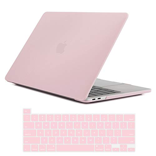 Se7enline for MacBook Pro 13 inch Case M2/M1 2026-2020 A2338,Rose Quartz | Hard Shell Laptop Case Washable Keyboard Cover Skin Anti-Scratch Anti-Drop Heat Dissipation Full Port Access Slim Lightweight - color: Rose Quartz