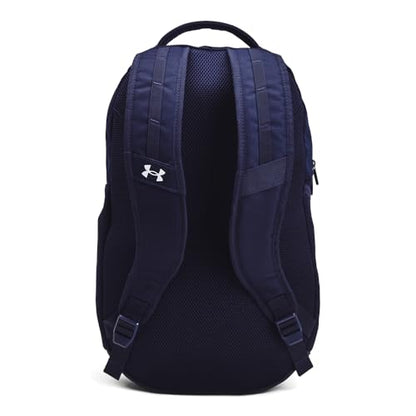 Under Armour Unisex-Adult Hustle 6.0 Backpack, (412) Midnight Navy/Midnight Navy/White, One Size Fits Most - color: (412) Midnight Navy / Midnight Navy / White, size: One Size