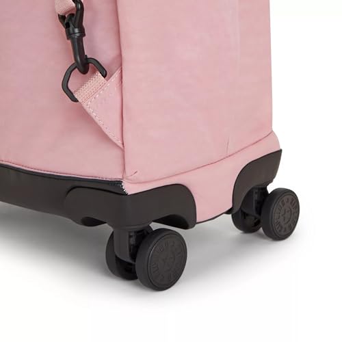 Kipling New Zea 15" Laptop Rolling Backpack - color: Bridal Rose