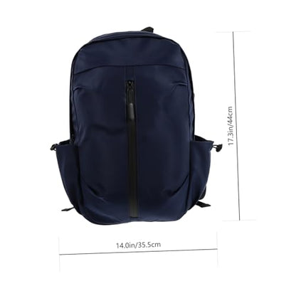 Didiseaon Laptop Backpack with USB Charging Port for Men, Business Travel Computer Bag, Blue Sturdy Outdoor Work Backpack