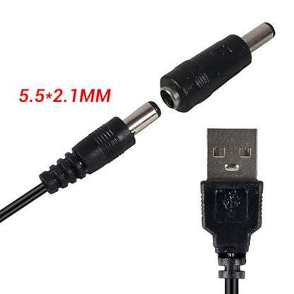 USB to DC Power Cable, 14 Connectors Adapter for HUB Splitter,Mini Fans,DJ Controller, LED Lights, LCD CCTV Cameras TV Box