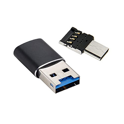 xiwai USB 3.0 to Micro SD SDXC TF Card Reader with Micro Type-C USB-C OTG Adapter for Tablet/Cell Phone - style: Type-C