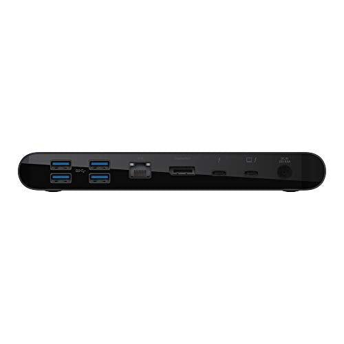 Belkin Thunderbolt 3 Docking Station + TB Cable 0.8M | dual 4K display, USB-C dock, MacBook, laptop expansion, ethernet, USB-A ports, home office - style: Thunderbolt 3