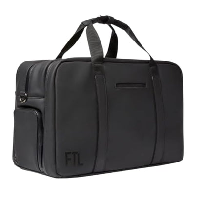 The FTL Pro Mens Travel Bag - 30L Premium Work to Gym Weekender Duffel with Garment Bag, Shoe Space & 18" Laptop Sleeve - Organized Athletic Business Carry On Hybrid, Fits Under Airplane Seat - Black - color: Kenmare Black, style: Pro