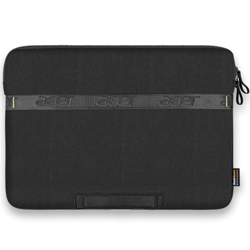 15.6-16 inch Laptop Sleeve Case Protective Briefcase Notebook Computer Bag | Waterproof Polyester, Fits Most Laptop Models, Shockproof Interior, Smooth Zippers, Slim Profile - color: Black, size: 16inch