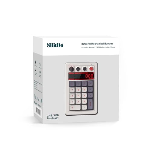 8BITDO Retro 18 Mechanical NUMPAD - N Edition - color: N Edition