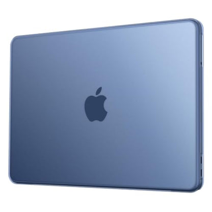 Macaset for MacBook Neo Case 13 inch 2026 (A18 Pro, Model A3404) - Indigo | Scratch & Fingerprint | ResistantPrecision 1:1 Fit | True-to-Original Color | Matte Hard Shell, Blue Cover - color: Indigo Clear