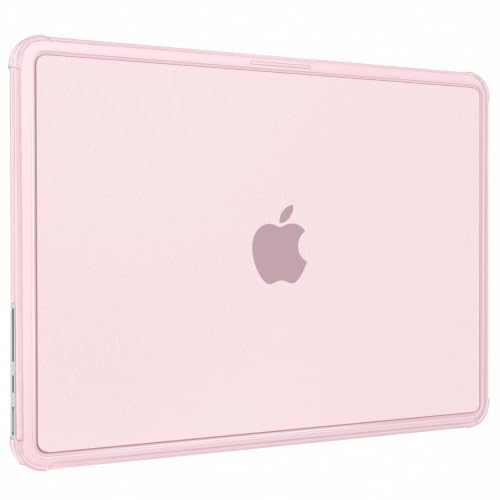 MOSISO Compatible with MacBook Pro 14 inch Case M5 M4 M3 M2 M1 2026-2021 | Enhanced Shock-Absorbing Perimeter Matte Hard Case, A3427 A3426 A3434 A3112 A3185 A3401 A2918 A2992 A2779 A2442, Pink - color: Pink