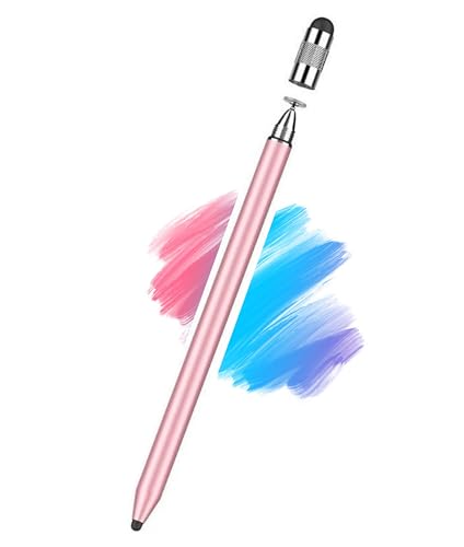 3in1 Stylus Pen for Samsung Galaxy Tab A11+/A11/A9+/A9/A8+/A8 Universal Android Pen Compatible with iOS/Microsoft/Android Tablet and Phones All Touch Devices (3in1 Rosegold) - color: 3in1 RoseGold