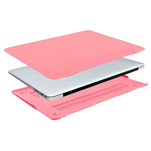 MOSISO Case Compatible with MacBook Air 13 inch A1369 A1466, Cream Pink | Plastic Hard Shell & Keyboard Cover & Screen Protector Compatible with MacBook Air 13 (Older Version 2010 - end 2017) - color: Cream Pink