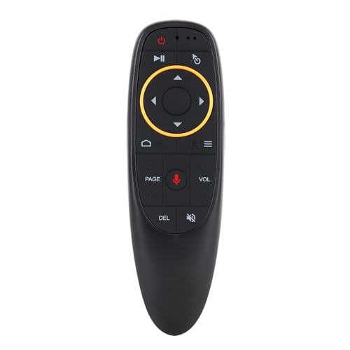 Air Mouse Remote, Gyro Game Remote Motion Controlled 2.4GHz Wireless Voice 6 Axis Gyroscope Learning USB Plug and Play with Receiver for TV PC Android Box