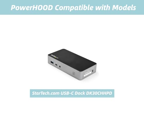 20V AC/DC Adapter Compatible with StarTech.com USB-C Dock Dual Monitor 1080p HDMI Laptop Docking Station DK30CHHPD 20VDC DC20V 20 Volt 20 Volts Power Supply Cord Battery Charger Cable PSU