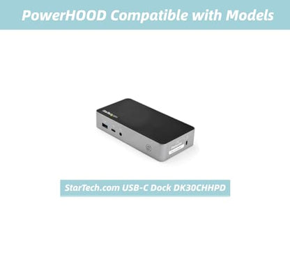 20V AC/DC Adapter Compatible with StarTech.com USB-C Dock Dual Monitor 1080p HDMI Laptop Docking Station DK30CHHPD 20VDC DC20V 20 Volt 20 Volts Power Supply Cord Battery Charger Cable PSU