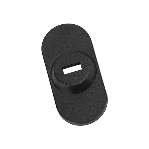Generic Tablet Anchor Plate Laptop Lock Adhesive Pad Black Key Hole POM Security for Notebooks and Mobile Terminal Equipment, Keyhole