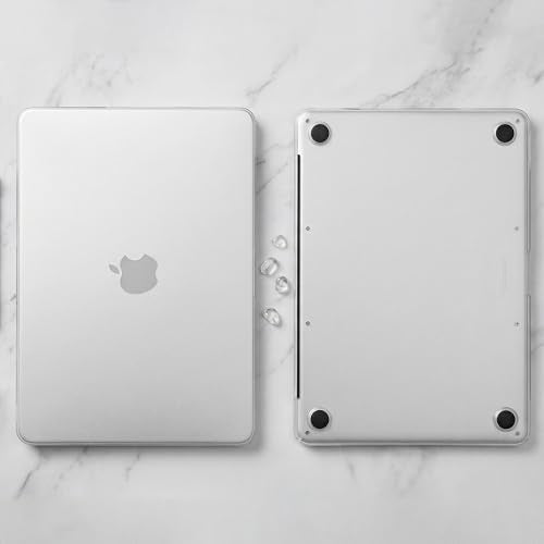 Batianda CrystalMist Case for MacBook Neo 13 Inch 2026, Translucent | 4-in-1 Bundle Official Color Matched, Frosted Translucent Shell, Anti-Fingerprint Matte Finish, Slim Lightweight Protection - color: Matte Translucent