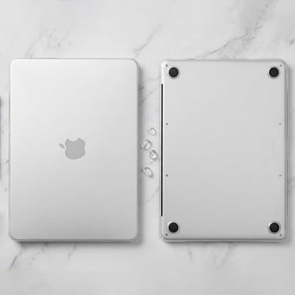 Batianda CrystalMist Case for MacBook Neo 13 Inch 2026, Translucent | 4-in-1 Bundle Official Color Matched, Frosted Translucent Shell, Anti-Fingerprint Matte Finish, Slim Lightweight Protection - color: Matte Translucent