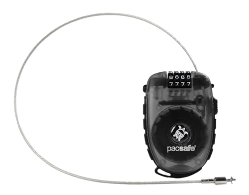 Pacsafe Unisex Retractasafe 250 Retractable Cable Lock