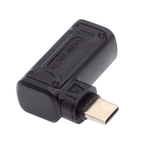 140W 100W DC Jack 7.9x5.4mm Input to USB-C Type-C Angled 90 Degree Power Plug Charge Adapter for Laptop Phone - style: 7.9x5.4mm 140W