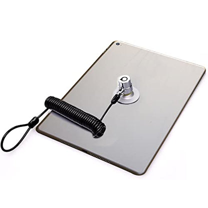 Laptop Cable Lock Hardware Security Cable Lock Anti Theft Combination Lock for iPad Tablet Laptop MacBook and All Other Notebooks and Tablets - color: Computer lock B