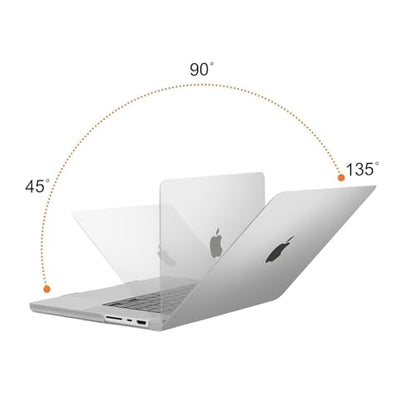 MOSISO Compatible with MacBook Pro 16 inch Case M5 M4 M3 M2 M1 2026-2021 | A3429 A3428 A3403 A3186 A2991 A2780 A2485, Protective Hard Shell Case&Keyboard Cover&Screen Film&Pouch, Matte Clear - color: Matte Clear