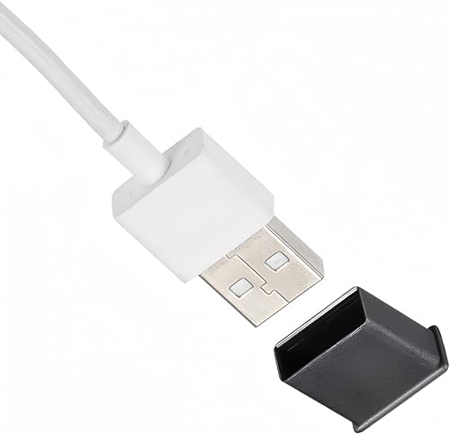 20Pcs Black PE USB 2.0 Port Anti-Dust Stopper Cap Cover for USB, Charging, Data Cables; Dust-Proof, Easy to Use - size: USB-2.0