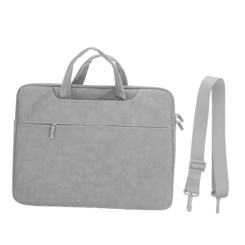 SHOWERORO Laptop Sleeve Case Handle Pu Protective Bag for Laptop Multiple Pockets for Travel and Work Lightweight Design for College and Business Use
