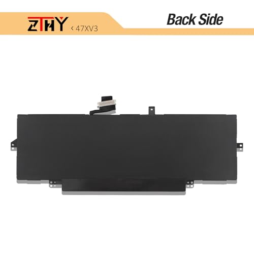 ZTHY 47XV3 5Y3T9 Laptop Battery for Dell Latitude 9330 Latitude 9330 2-in-1 | Replacement for P35S P35S001 Latitude 9330 4JG2Y 6W5R4 V2KRT Series 05Y3T9 GK1M0 11.55V 50Wh 4113mAh - size: 10.51*3.86*0.2 inch 47XV3