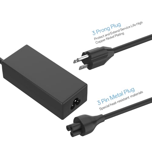 45w Smart ac Adapter Fit for HP 741727-001 721092-001 719309-001 TPN-CA14 L25296-002 Stream11 13 14 Pavilion 14 15 Elitebook G3 G4 ProBook G2 G3 G4 13252 19.5V 2.31A Power Charger Cord with Blue Tip