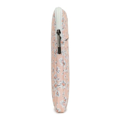 Pink Chrysanthemum Laptop Sleeve Case Bag Cover with Pocket For MacBook Pro 16 and 16 inch HP Lenovo Dell ASUS Acer Notebook Computer - color: Pink Chrysanthemum, size: 16 inch