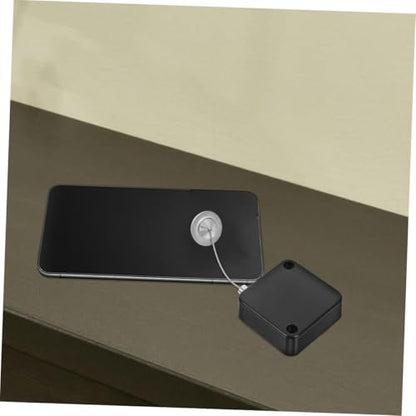 Veemoon 3pcs Automatic Theft Cable Case Retractable Laptop Cable Lock Organizer Box Remote Control Security Lock