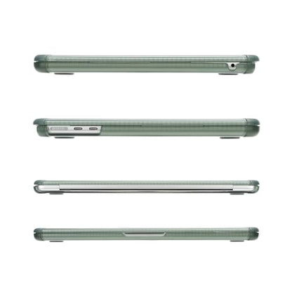 MOSISO Compatible with MacBook Air 13 inch Case M5 2026 M4 M3 M2 2025-2022 | A3449 A3240 A3113 A2681, 3 in 1 Kit Crack-Resistant Heavy Duty Protective Hard Shell Case Cover with TPU Bumper,Emerald Green - color: Emerald Green