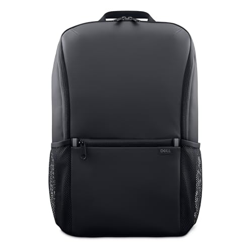 Dell 14-16 EcoLoop Essential Backpack 14-16 - CP3724 - Lightweight, Two Mesh Side Pockets, Built-in Accessories Organizer, Dedicated Padded Laptop Sleeve - Black - color: Black 14-16"
