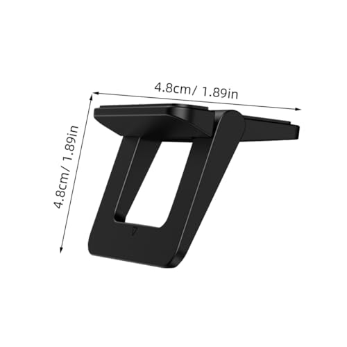 2pcs Portable Mini Laptop Holder Stand for Desk Foldable Notebook Riser with Ergonomic Angle and Space-Saving Design Ventilated Cooling Support for Travel and Work