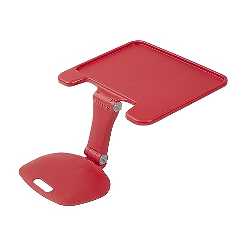 ECR4Kids The Surf Folding Portable Lap Desk, Large, Flexible Seating, Red - color: Red