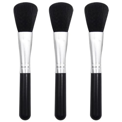 3Pcs Laptop Keyboard Cleaning Brush Portable Notebook Keyboard Brush, Camera Photo Cleaning Brush for Mobile Phones Car Computer (Black)