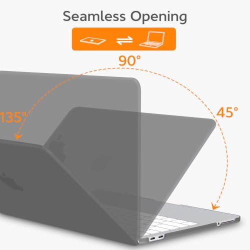 B BELK for MacBook Neo Case 13 inch 2026 Release Model A3404, Gray | Scratch Resistant Matte Plastic Laptop Hard Shell for Mac Neo Case, Keyboard Cover & Screen Protector, Slim & Lightweight - color: Gray