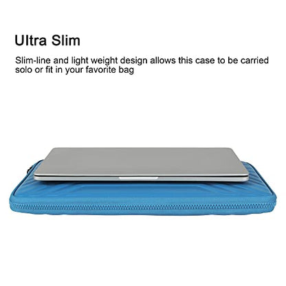 DOMISO 14 Inch Shockproof Waterproof Laptop Sleeve with Handle Lightweight Soft EVA Tablet Case for 14" Laptops/Lenovo ThinkPad/HP Pavilion 14 Stream 14 / Dell, Blue - color: Blue, size: 14 Inch