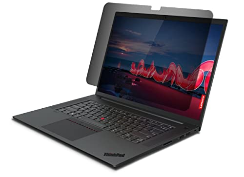 Targus 4Vu Privacy Screen for 16” Lenovo ThinkPad P1 Gen 4, Landscape with Flip Attachment (ASF16W1GL) - style: Lenovo ThinkPad P1 Gen 4