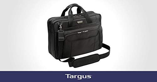 Targus Corporate Traveler Checkpoint-Friendly Traveler Laptop Case for 14-Inch Laptop, Black (CUCT02UA14S) - size: 14 inch, style: Bag