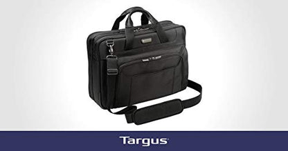 Targus Corporate Traveler Checkpoint-Friendly Traveler Laptop Case for 14-Inch Laptop, Black (CUCT02UA14S) - size: 14 inch, style: Bag