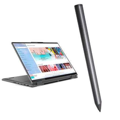 Stylus Pen for Lenovo Digital Pen 2 Compatible with Lenovo IdeaPad Flex 5, Compatible with Stylus Pen for Yoga 6/7/9, ThinkBook 13x G2 IAP-21AT, AES 2.0 Protocol (Gray)