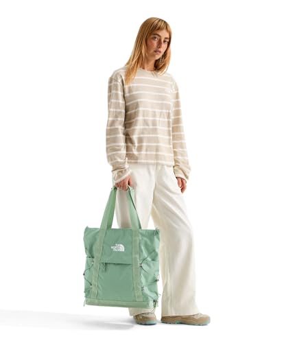 THE NORTH FACE Borealis Tote Bag | Over Shoulder & Backpack Carry Options, Water Repellent, 16" Laptop Sleeve - color: Slate Moss Dark Heather/Slate Moss