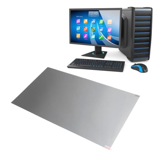 27 Inch 16:9 Computer Screen Filter for Widescreen Monitor & Laptop - Anti Glare & Blue Light Blocking Protective Film