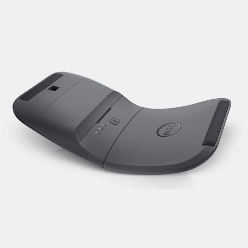 Dell Bluetooth Travel Mouse MS700, 4000 DPI, 2 Buttons | Bluetooth 5.0 LE, Touch Scroll, Swift Pair, AAA Batteries Included, 3 Year Advanced Exchange, Black - color: Black