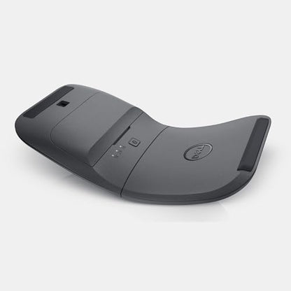Dell Bluetooth Travel Mouse MS700, 4000 DPI, 2 Buttons | Bluetooth 5.0 LE, Touch Scroll, Swift Pair, AAA Batteries Included, 3 Year Advanced Exchange, Black - color: Black