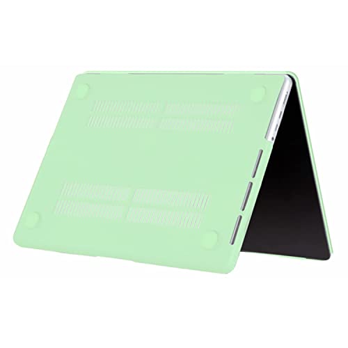 Se7enline for MacBook Pro 14 inch Case 2026-2021 M5 M4 M3 M2,Melon Green | 2 in 1 Matte Hard Shell Laptop Case with Keyboard Cover Anti-Scratch Heat Dissipation Full Port Access Slim Lightweight - color: Melon Green