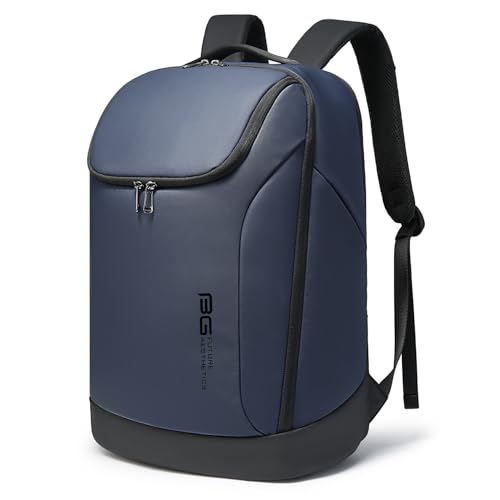 FUTURE AESTHETICS Business Smart Backpack Waterproof for women,men,Fight Approved Durable Backpack suitable as overnight and travel backpack (Blue) - color: Blue